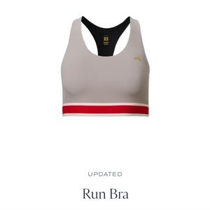 Tracksmith Gray Small Run Bra